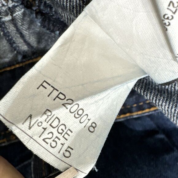 Firetrap Jeans Mens 34x34 Blue Straight Blackseal Button Fly American Denim - Picture 13 of 15